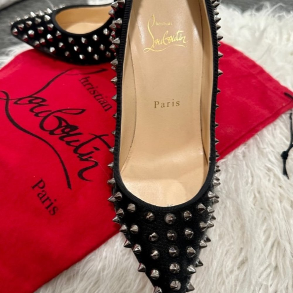Christian Louboutin Pigalle Spikes Heels