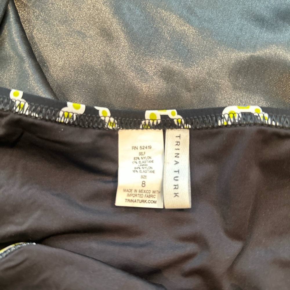 TRINA TURK BIKINI BOTTOMS SZ 8
