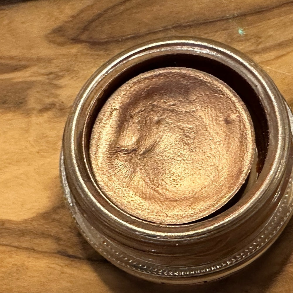 MAC glass paint pot containers - used