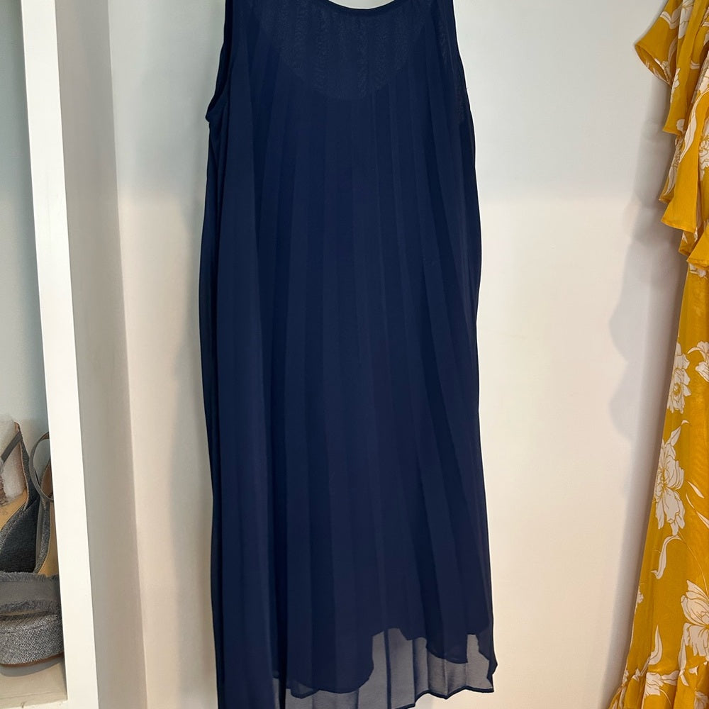 (85) BCBGENERATION Navy mini spaghetti strap dress Sz XS