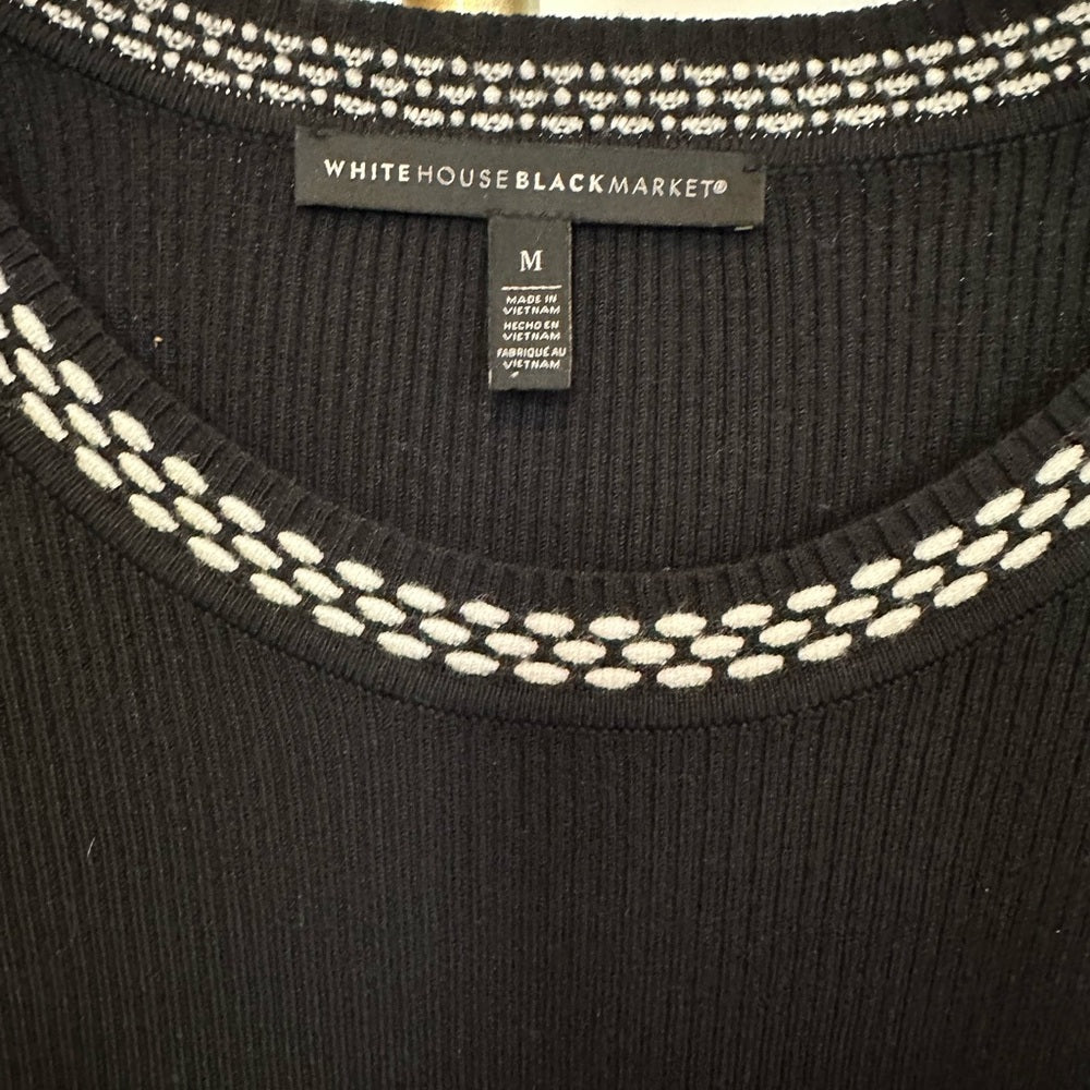 WHBM SWEATER TOP SZ M