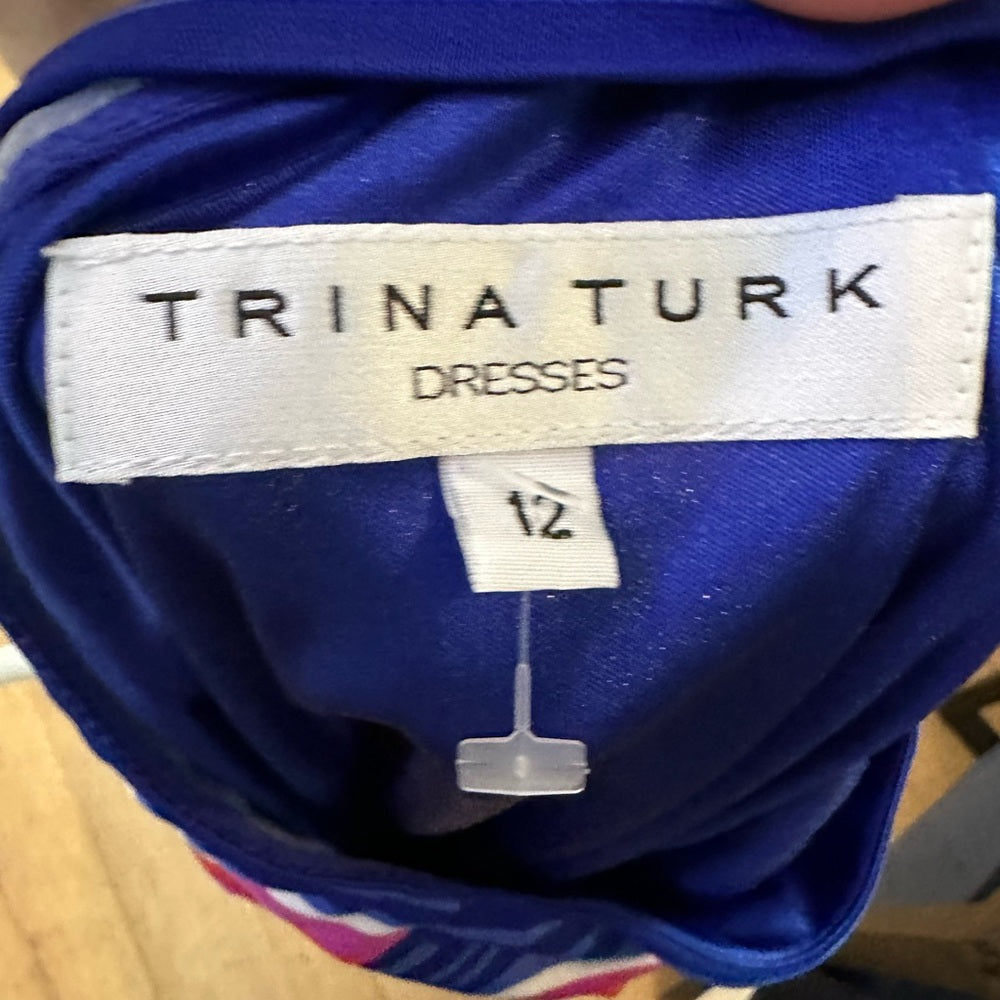 NWOT TRINA TURK halter dress Sz 12