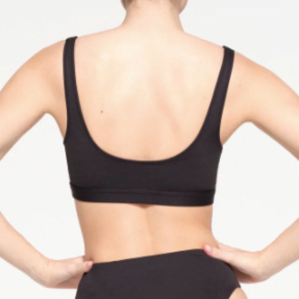 (2465) SKIMS NWT SWIM TANK BIKINI TOP in ONYX Sz XL *SOLD OUT