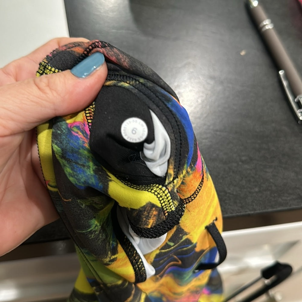 (6008) Lululemon Wunder Train Contour Fit High-Rise Tight 25" Sz 6