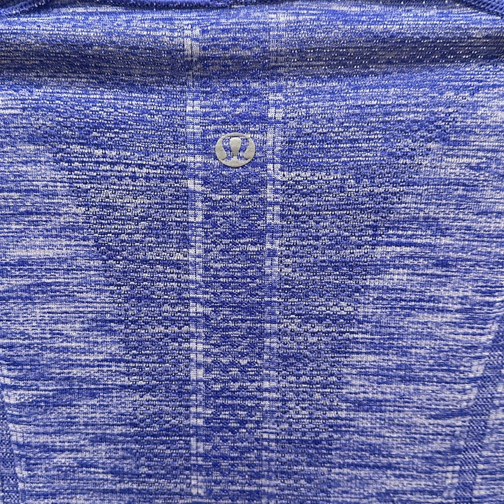 (6044) ๐ LULULEMON RUN: Swiftly Tech BREEZE Long Sleeve Crew Sz 4 VGUC