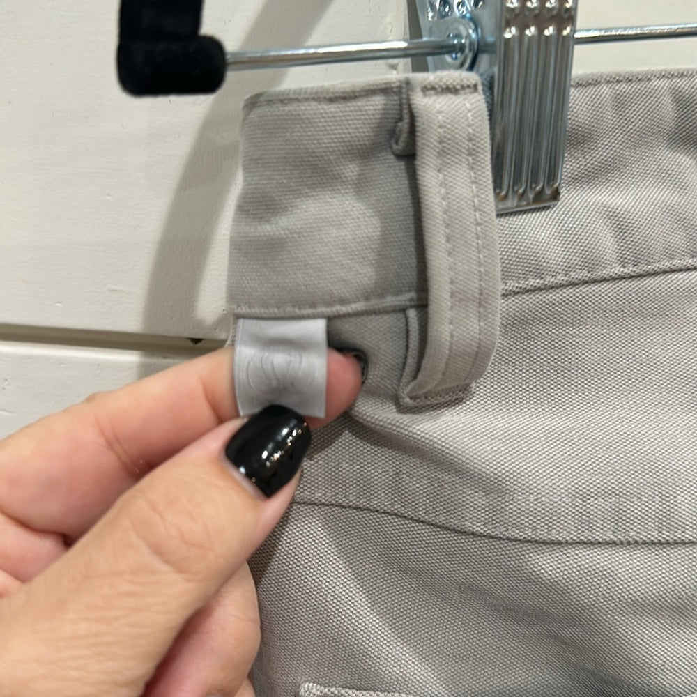 (6324) LULULEMON ABC Pant Slim 32" L *Utilitech 30"W in Dove Grey *FLAW