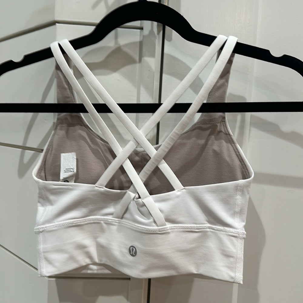 (0015) Lululemon Energy Bra *Long Line Sz 4