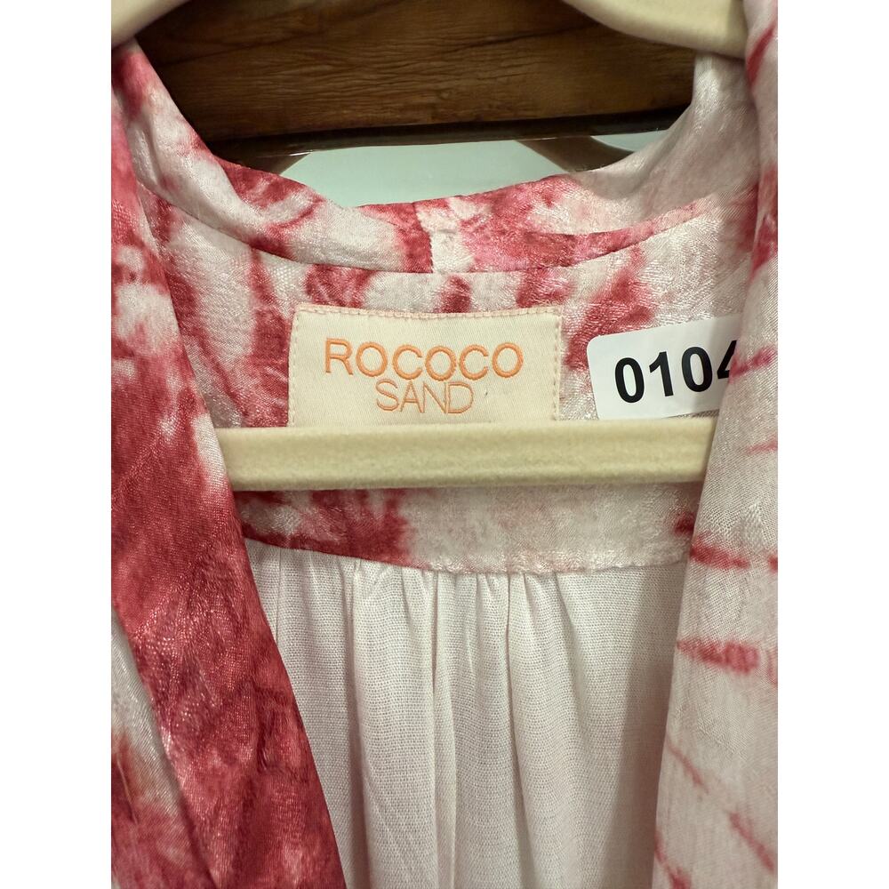 0104 Rococo Sand Ava mini dress rosewood L