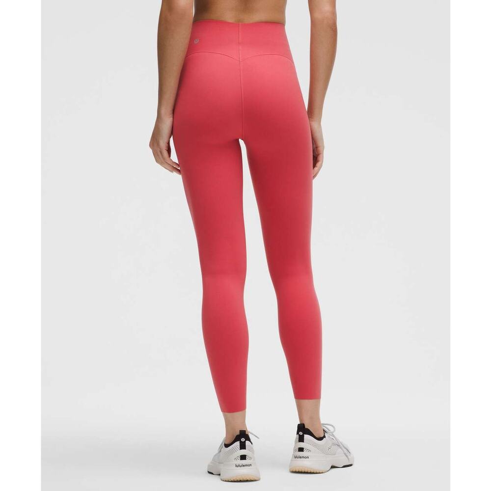 0152 NWT Lululemon Glow Up Super-High-Rise Tight 25" Desert Red sz 4