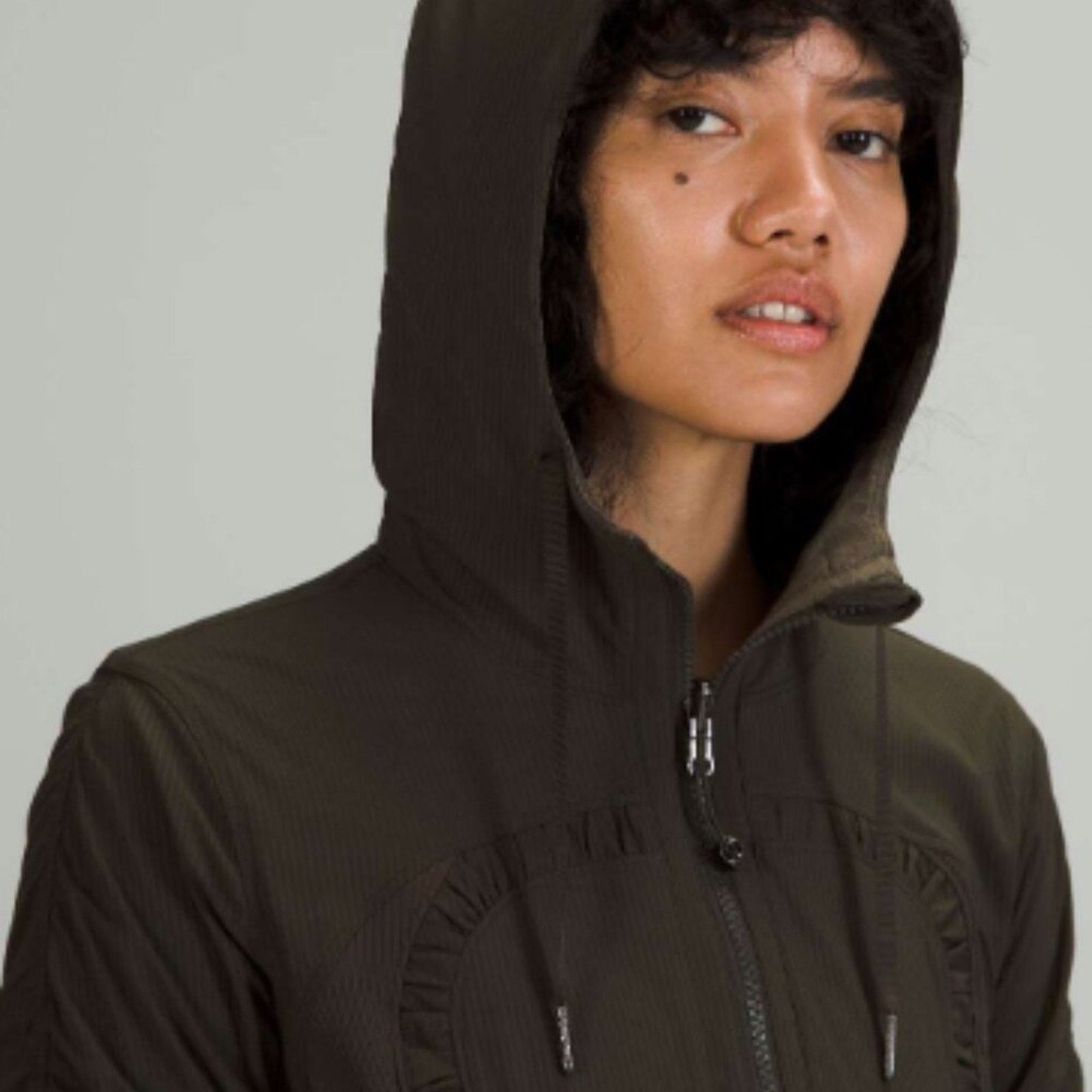 (2497) LULULEMON Dance Studio Jacket REVERSIBLE P2P=16.5" (10)
