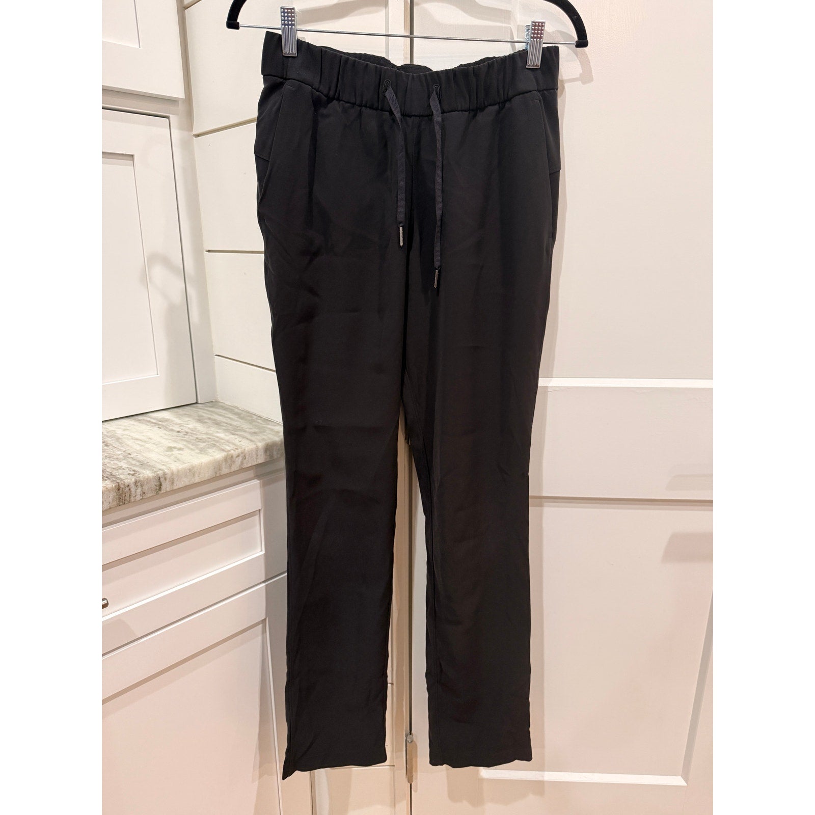 6839 LULULEMON On The Fly Pant *Woven Full Length 31"sz 6 *LOVED