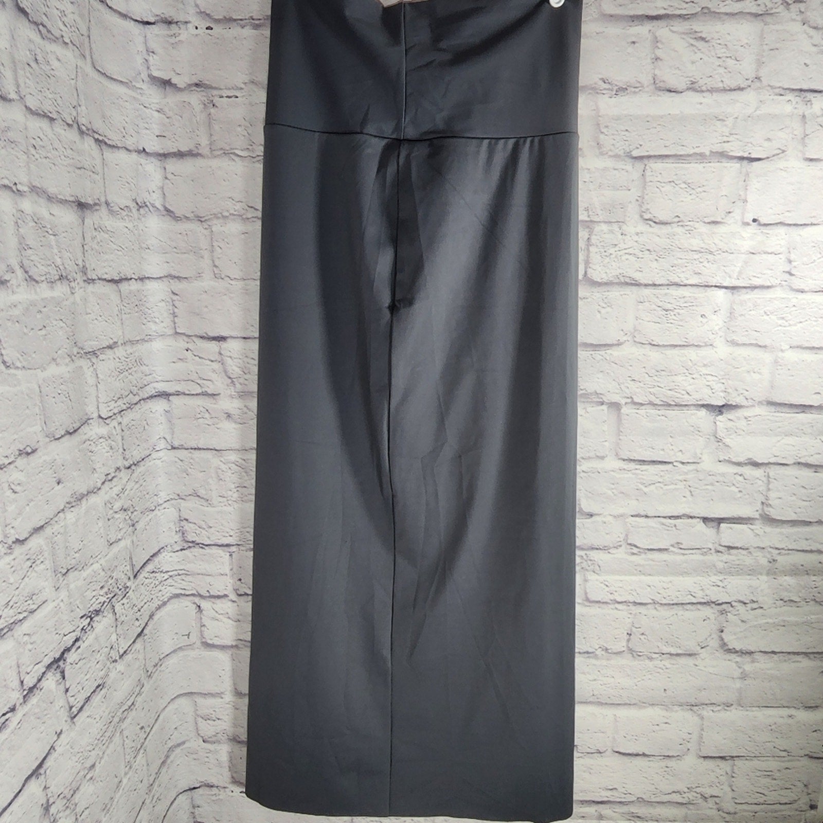 SKIMS SHAPING SWIM LONG SKIRT/ GUNMETAL/ LARGE/ NWT