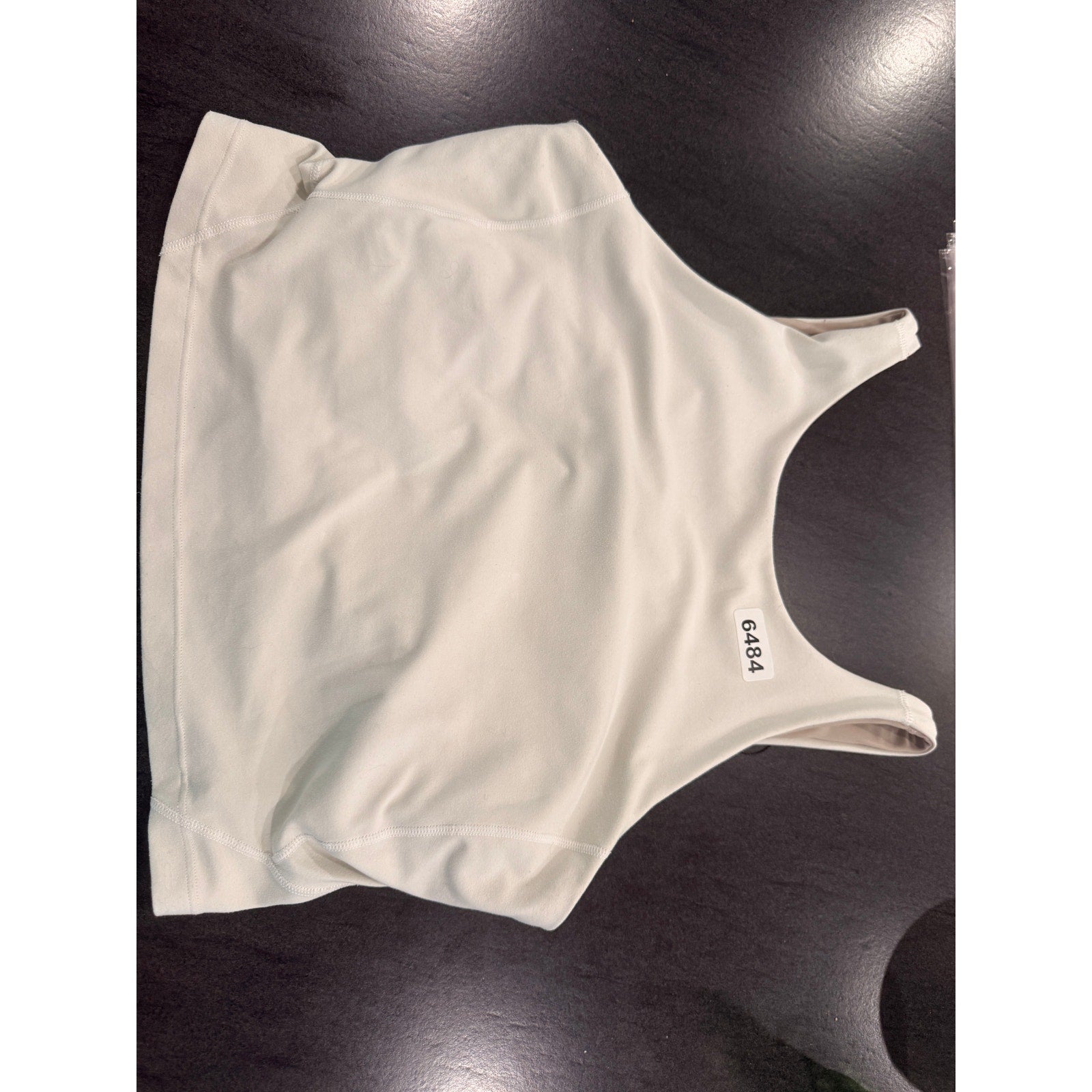 6484 - Lululemon Align High-Neck Tank Top Natural Ivory in Sz 10