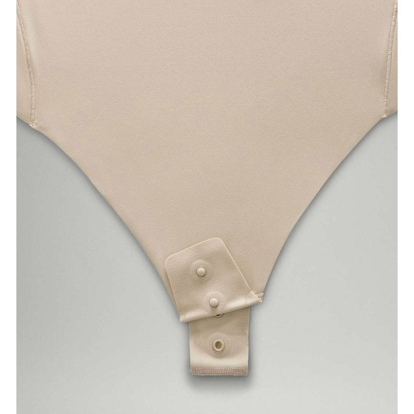 6877 NWT Lululemon Wundermost Ultra-Soft Nulu Long-Slv One-Shoulder Bodysuit in XS