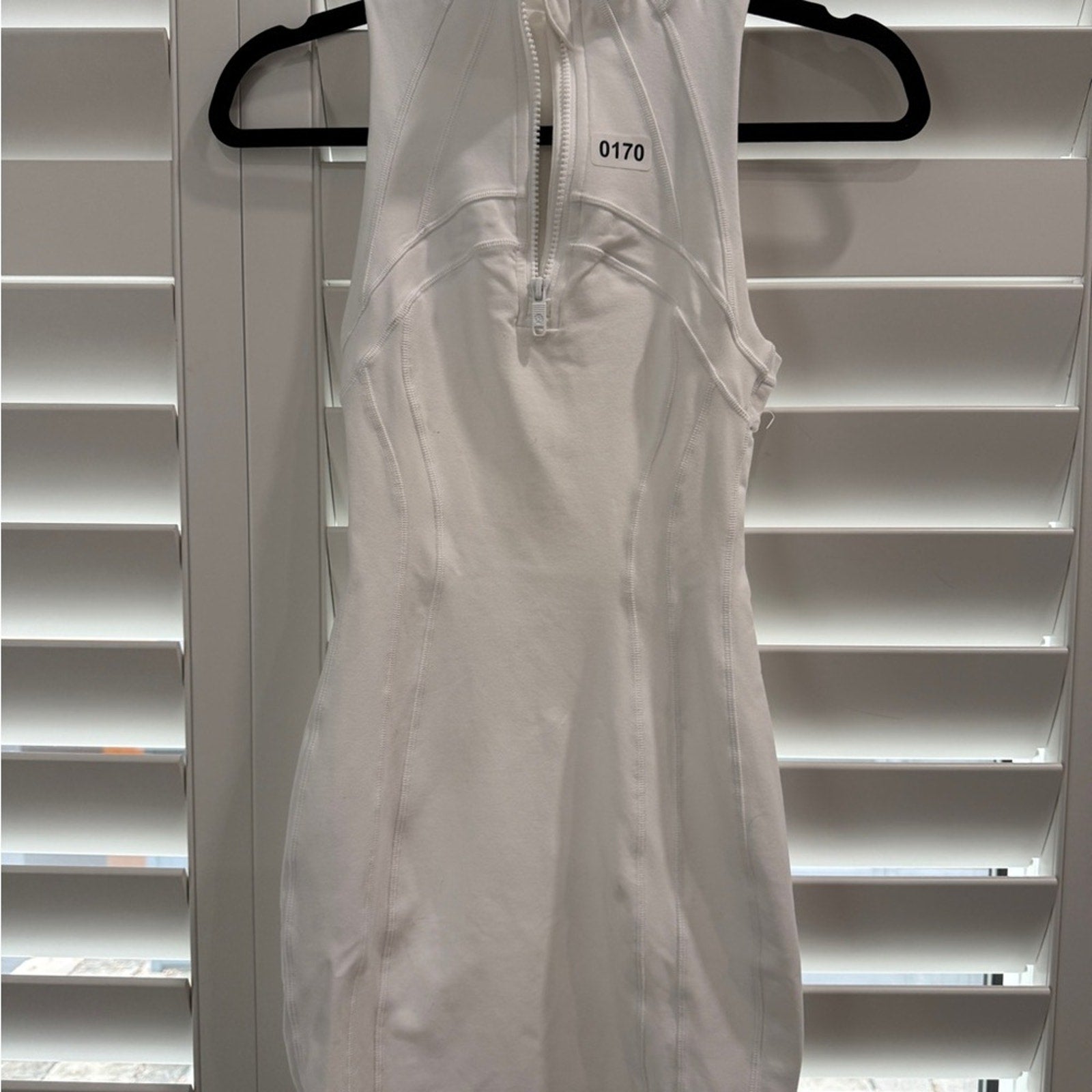 6412 LULULEMON Court Crush Dress White in Sz 2