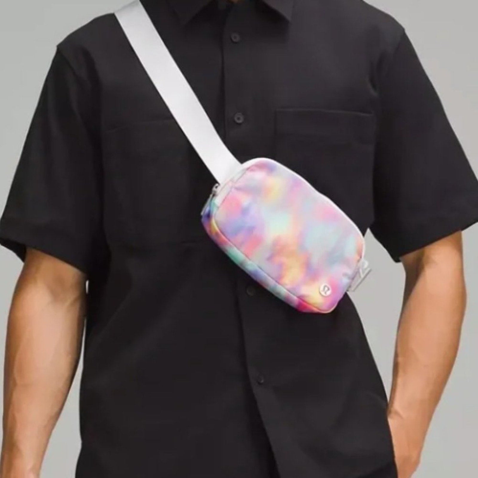 (2338) 🍋 NWT LULULEMON PRISM MULTI EVERYWHERE BELT BAG