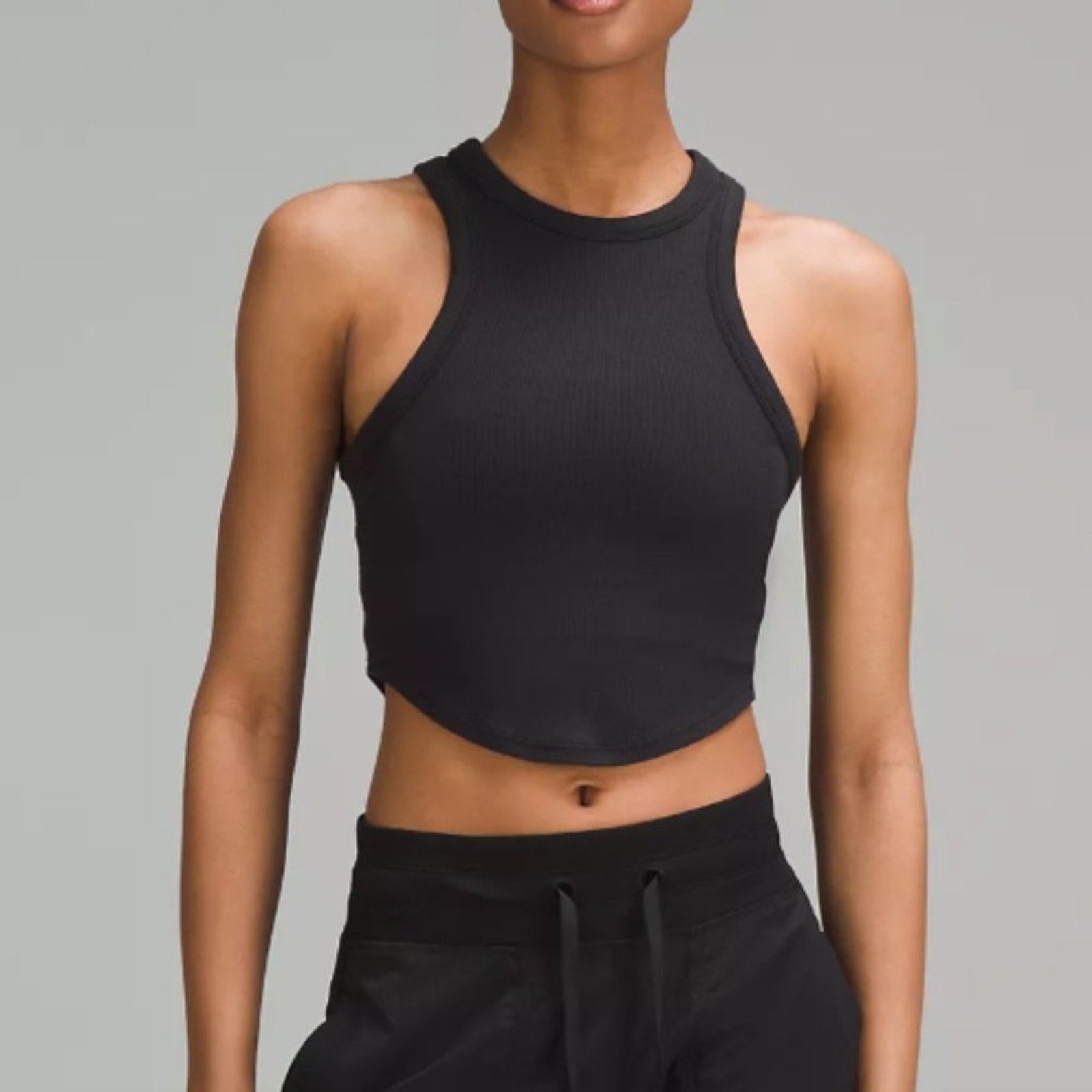 (6583/90/6620)) NWT Lululemon Hold Tight Cropped Tank Top Sz 6/8/16