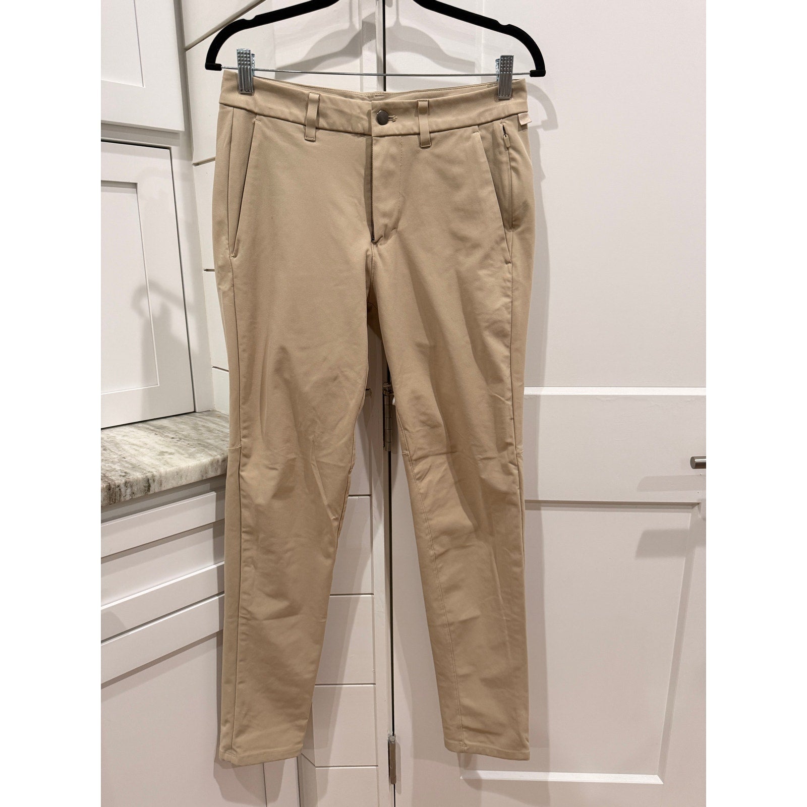 413 - LULULEMON Commission Pant Slim 32" *Warpstreme Trench in 29W