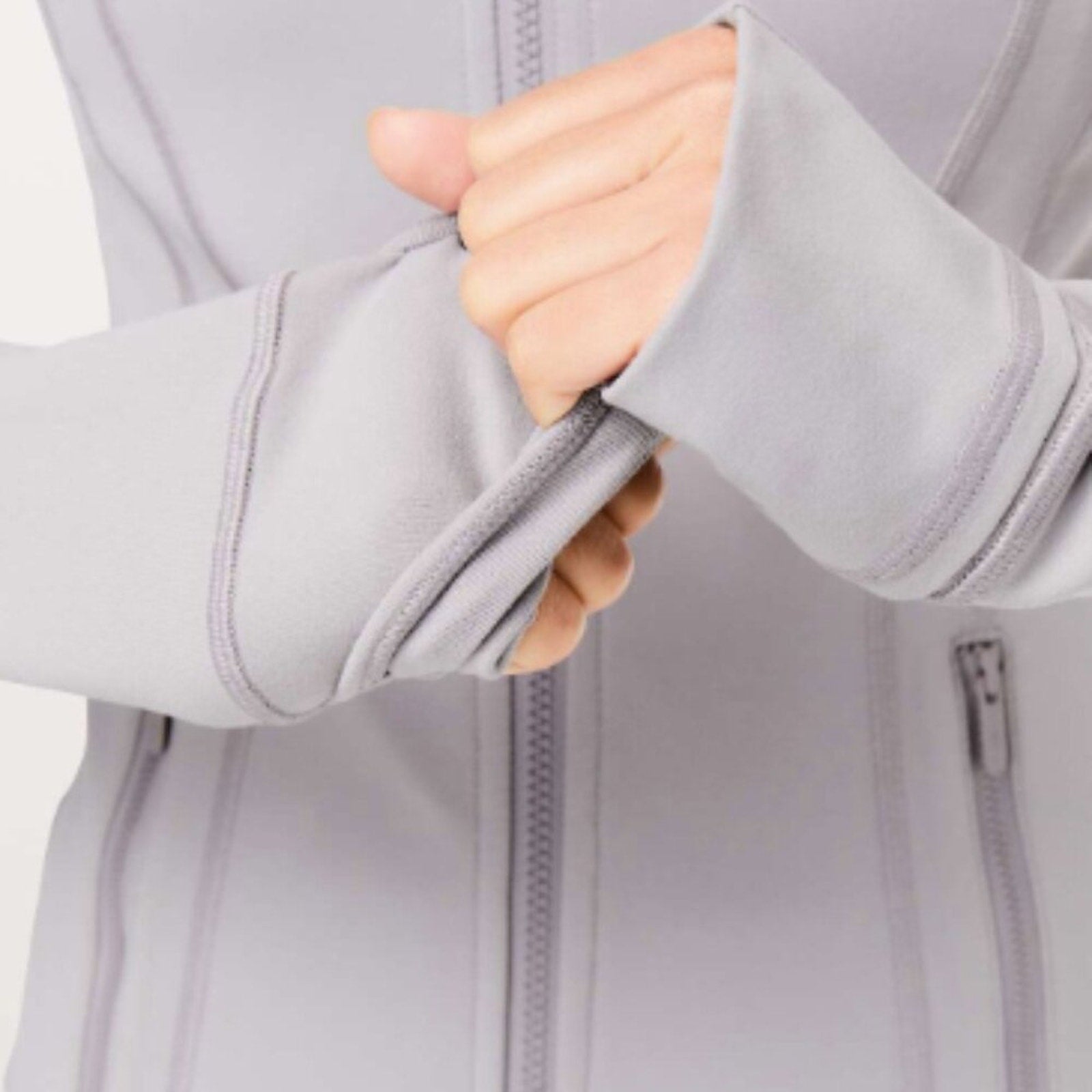 (6268) LULULEMON Define Jacket Sz 6 in Dark Chrome *GUC