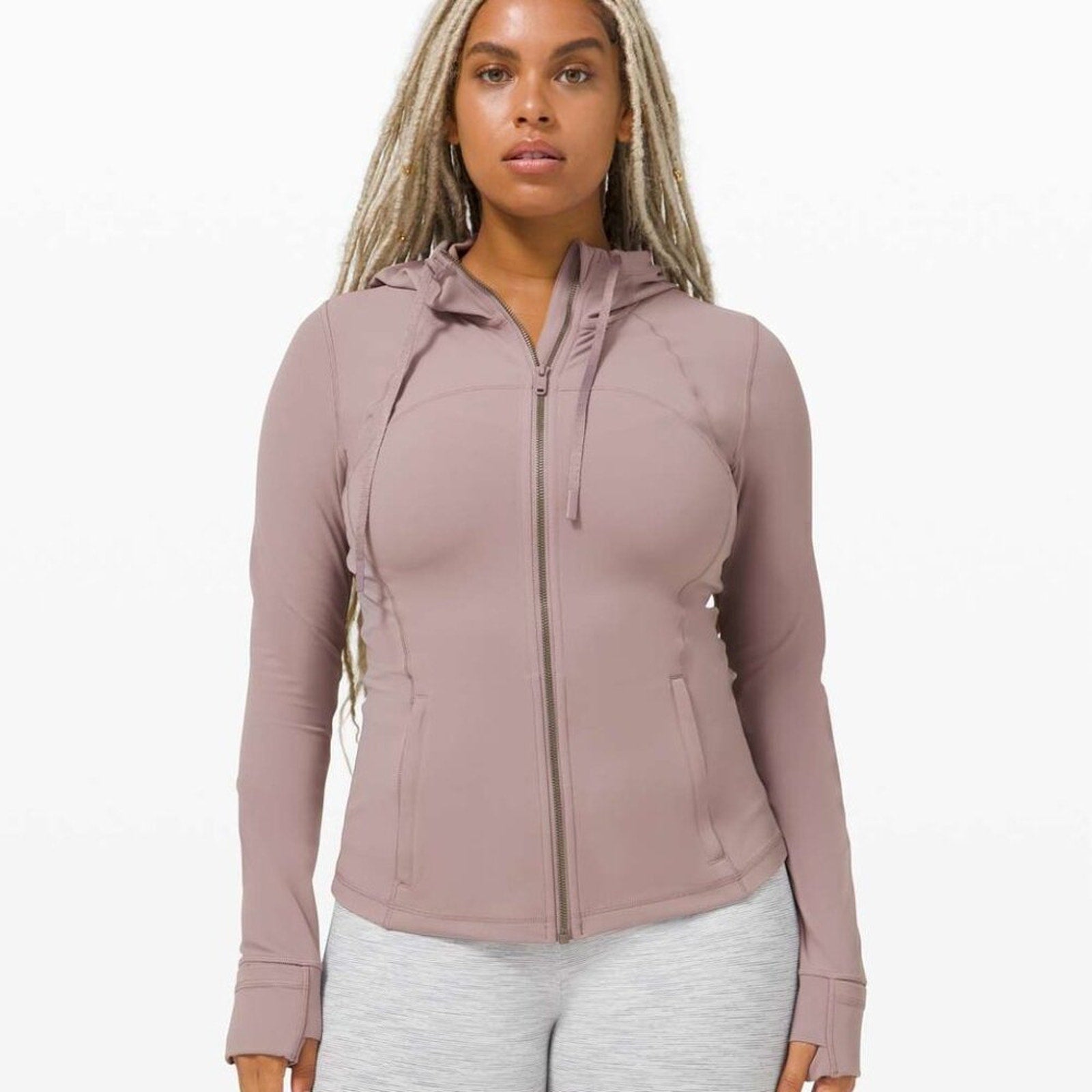 (6890) LULULEMON Hooded Define Jacket *Nulu in Violet Verbena Sz 4