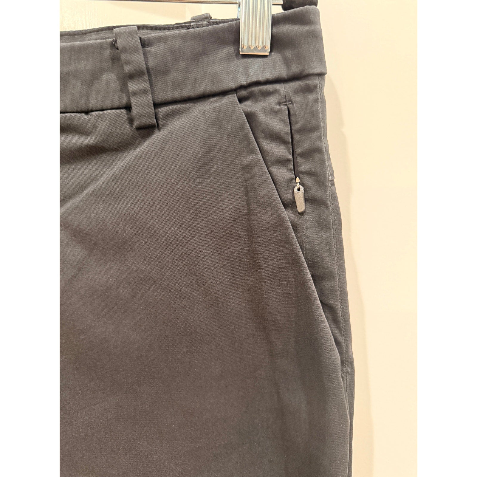 6761 - LULULEMON Commission Pant Classic *Swift Cotton 37" in BLACK 33W