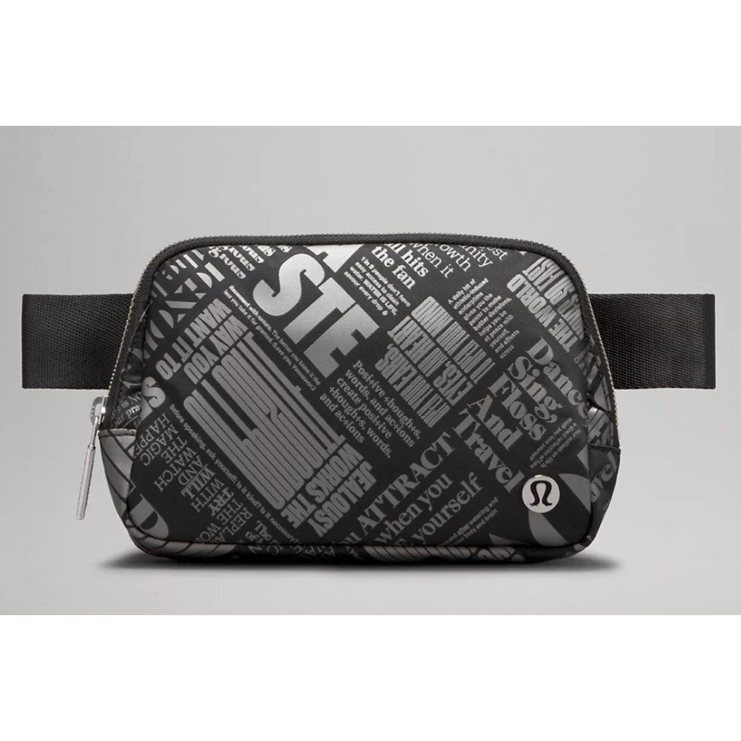 2304 NWT LULULEMON Everywhere Belt Bag 1L Manifesto Print