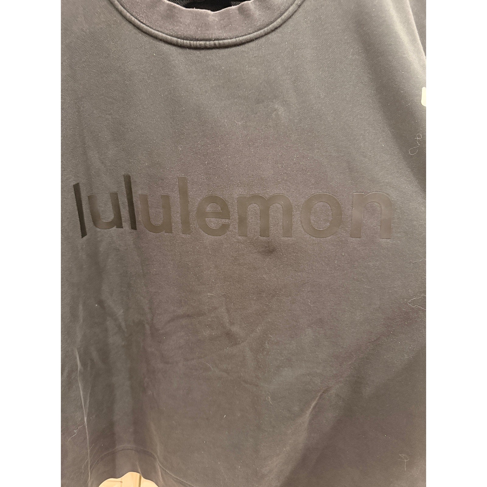 6721 Lululemon Perfectly Oversized Crew *Graphic Sz XXL P2P=31"