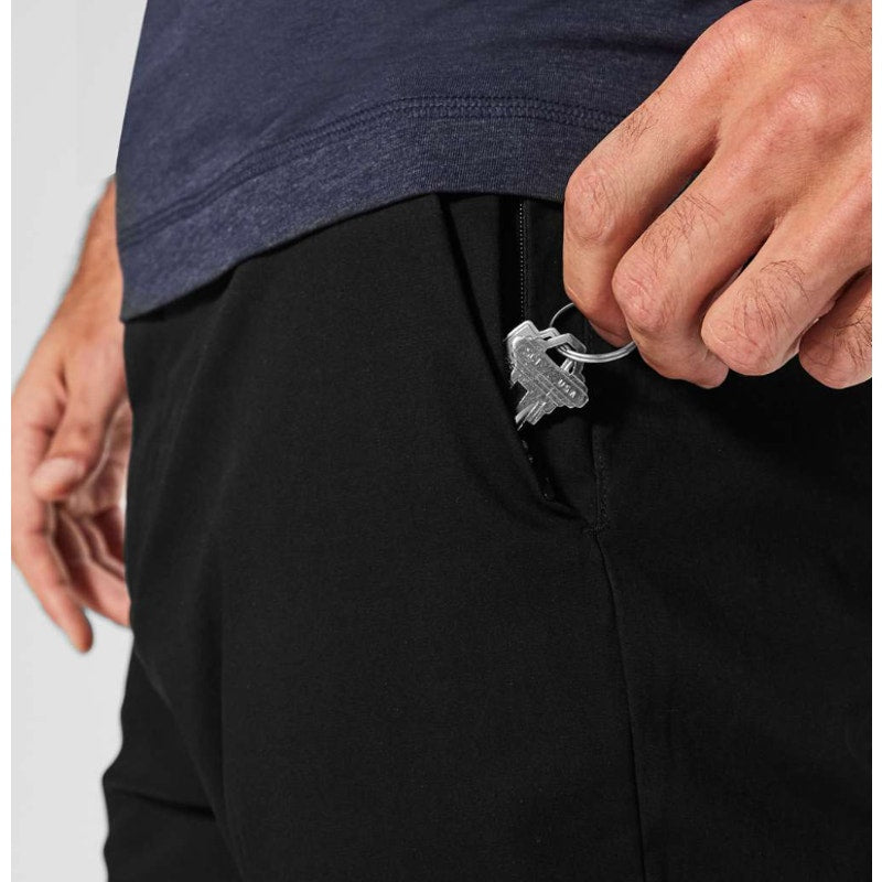 6761 - LULULEMON Commission Pant Classic *Swift Cotton 37" in BLACK 33W