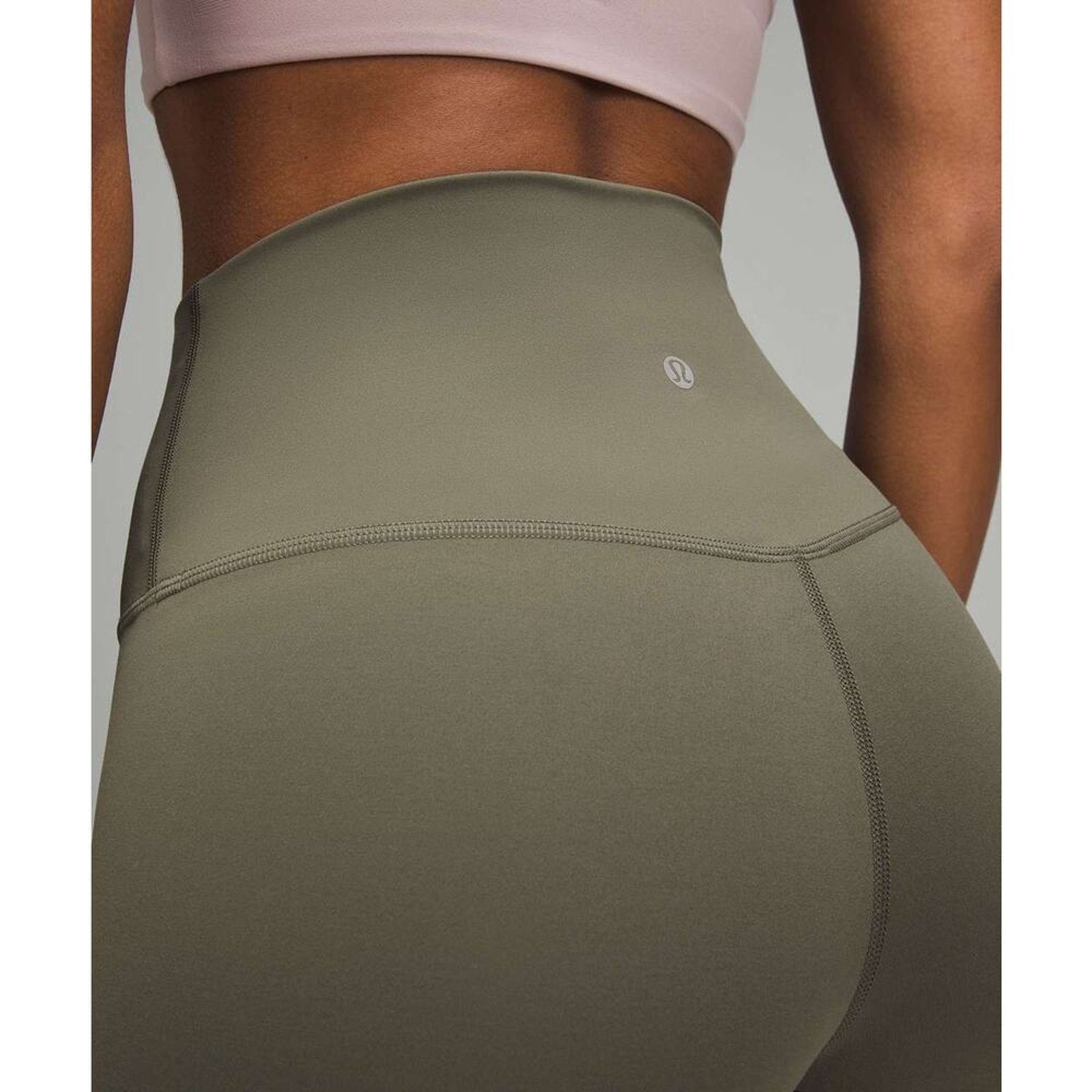 111 - NWT Lululemon Align High-Rise Short 4" Army Green sz 10