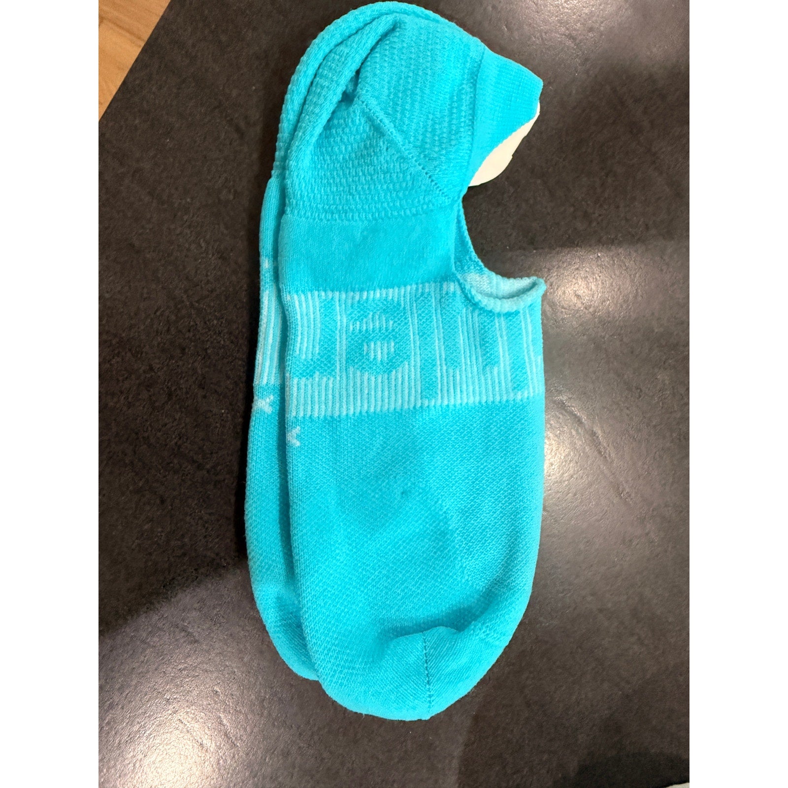 408 - NWOT LULULEMON Power Stride Tab Sock 1-Pack Electric-Turquoise