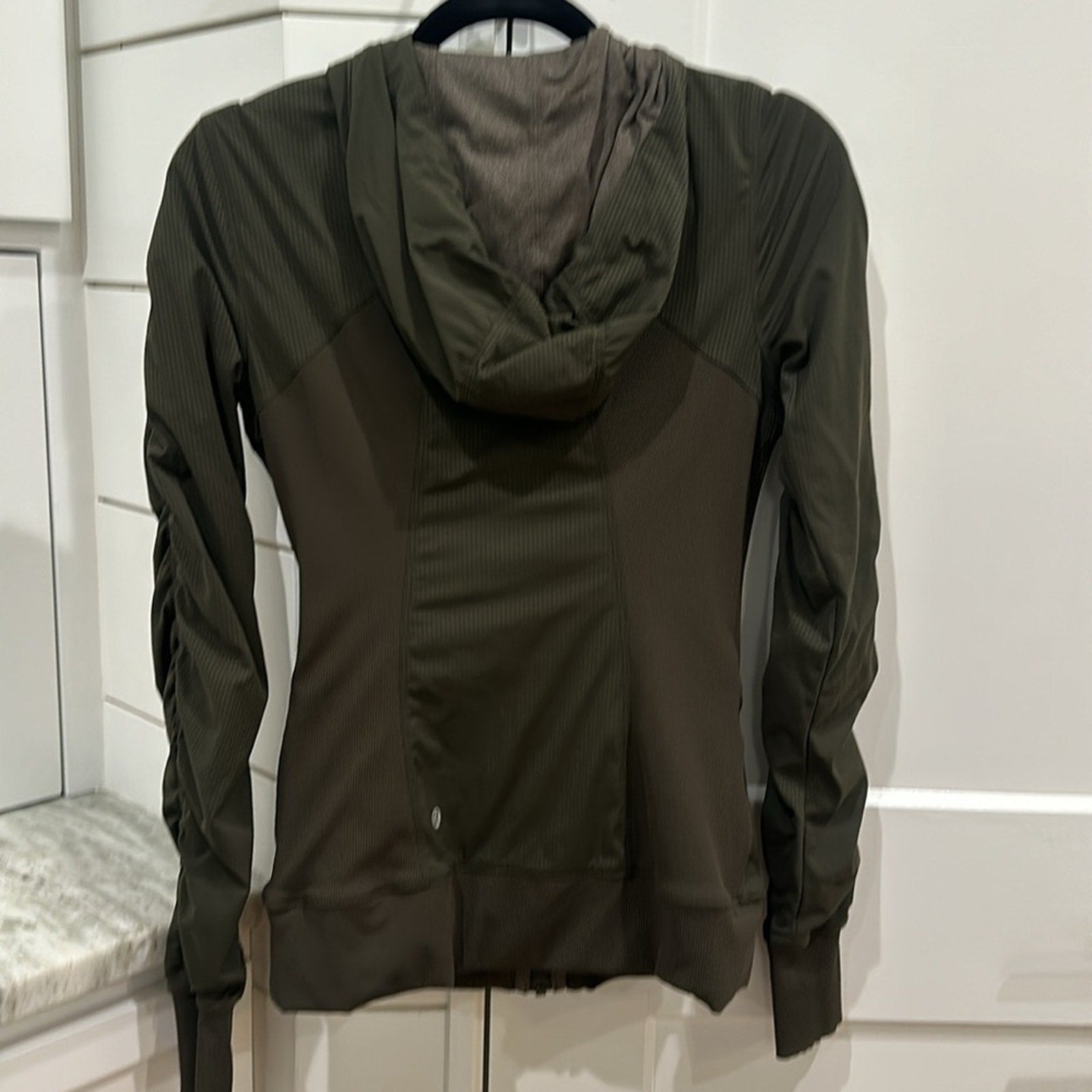 (2497) LULULEMON Dance Studio Jacket REVERSIBLE P2P=16.5" (10)