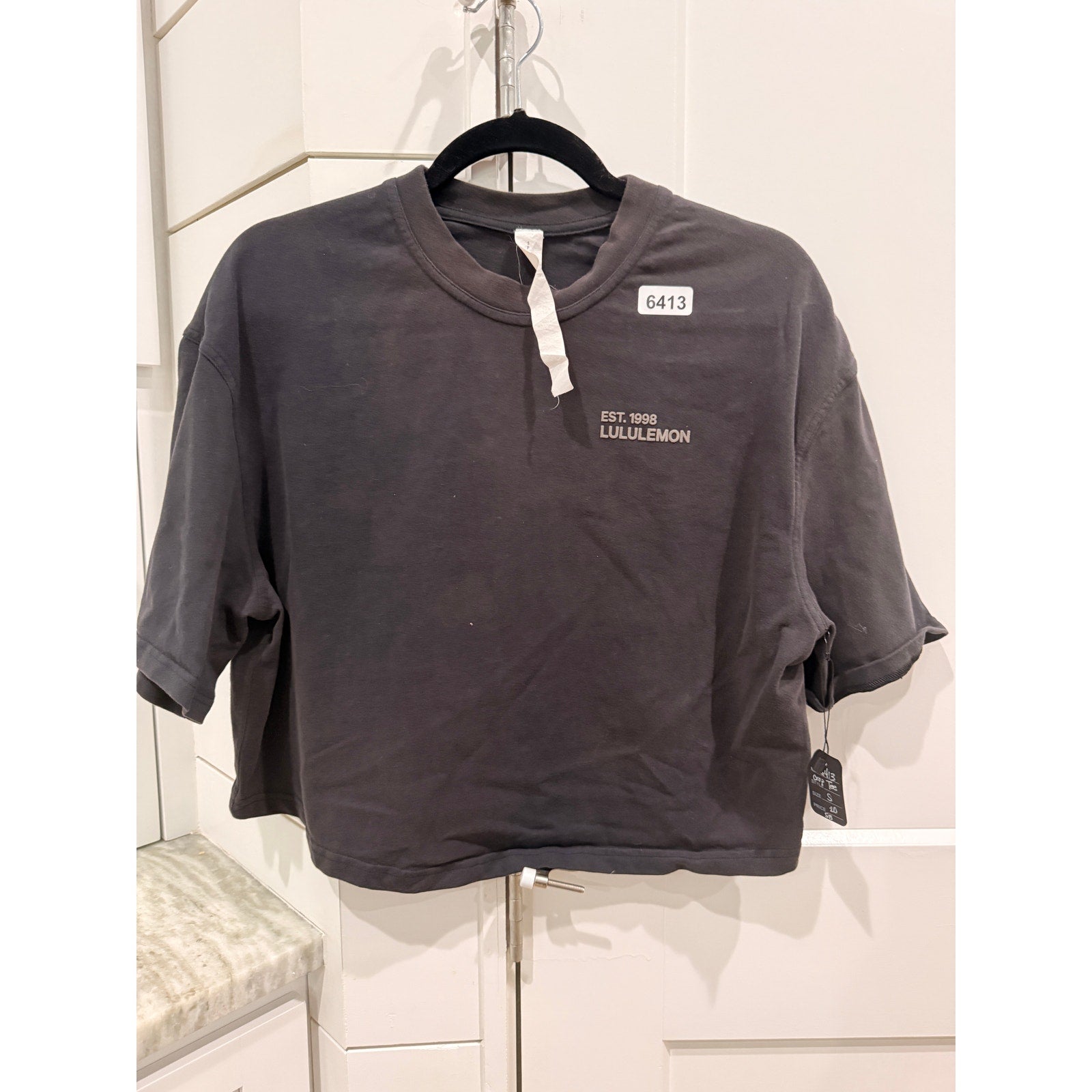 6413 - LULULEMON Heavyweight Cotton Crewneck T-Shirt Sz Small