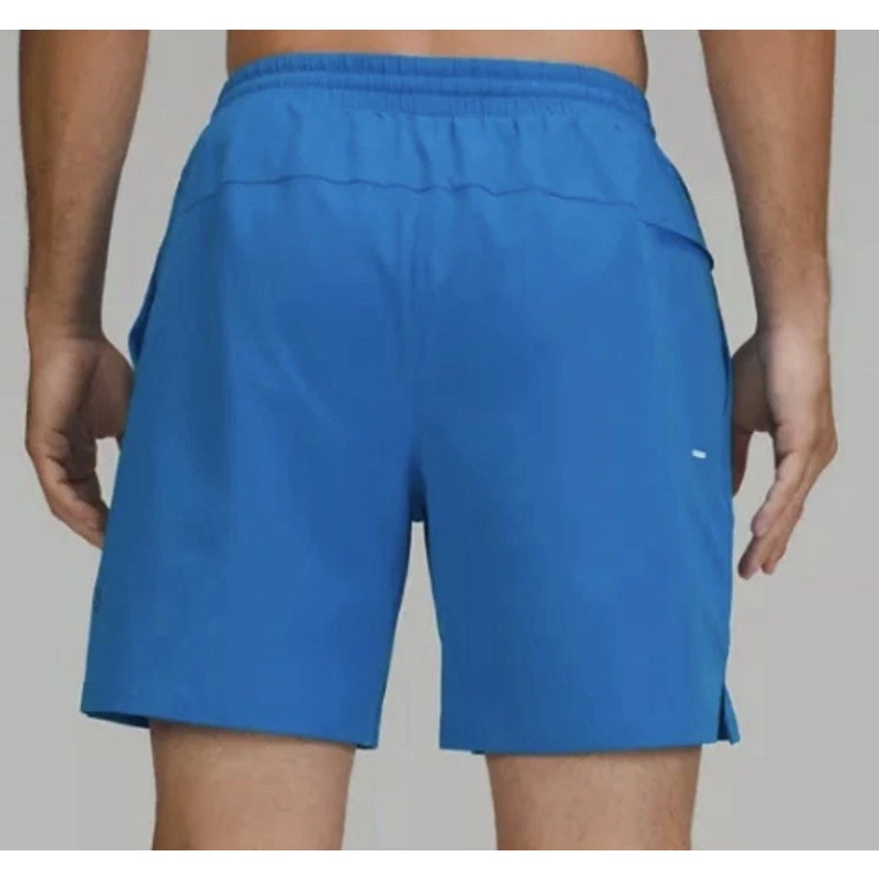 348 - LULULEMON Pool Short 7" Paneled in Blue - Size L