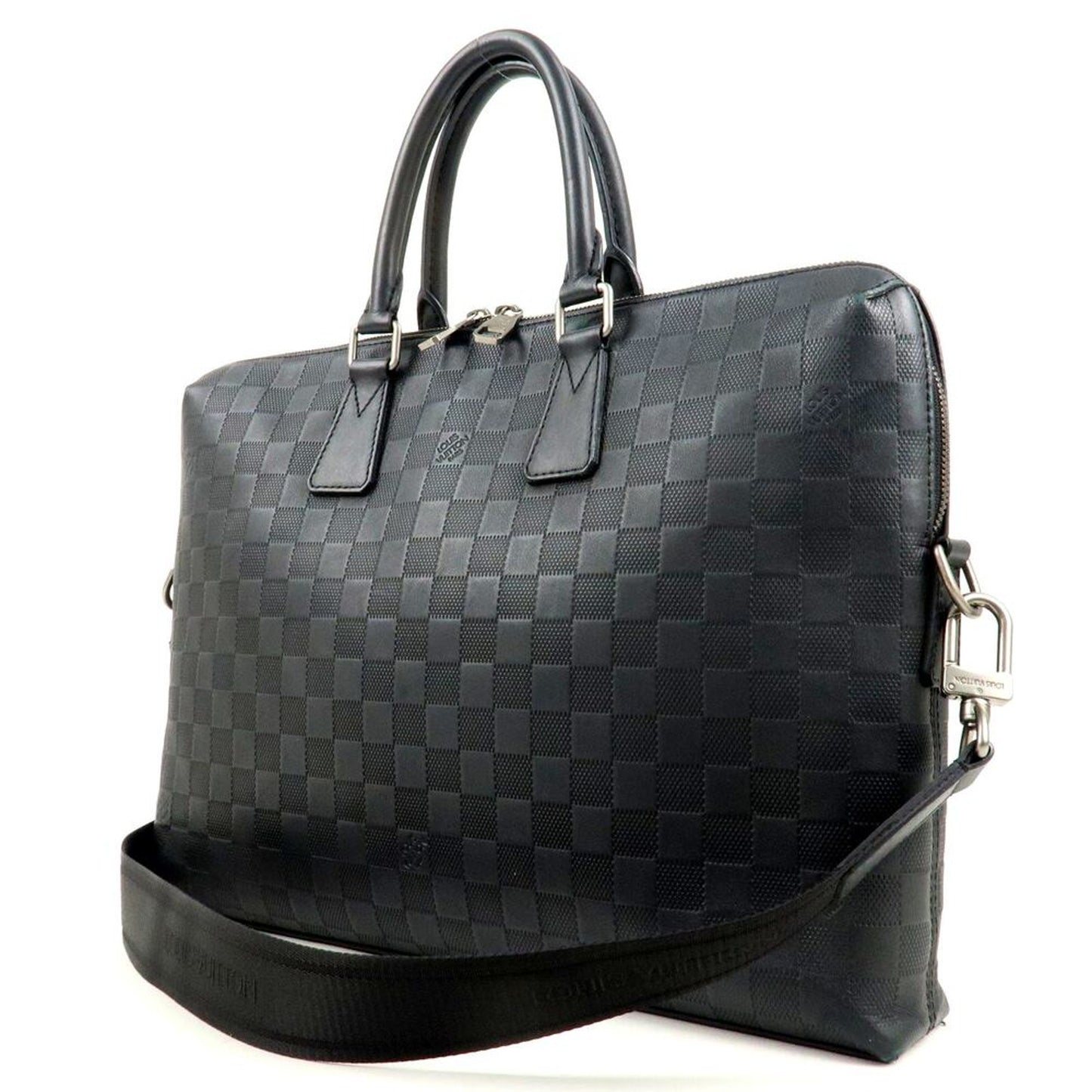 💎✨Authentic✨💎Louis Vuitton Damier Infini Porte Documents Jour Noir