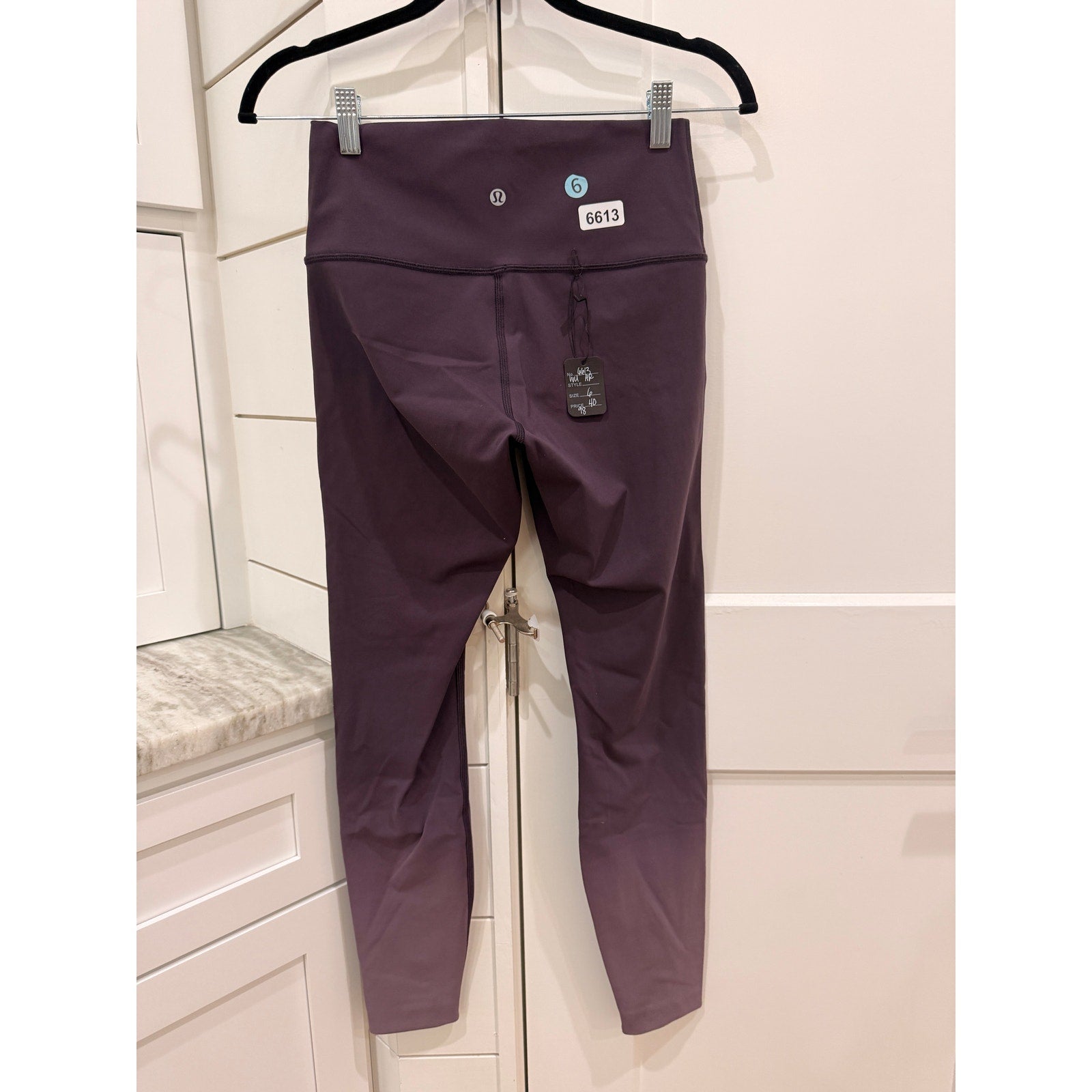 6613 LULULEMON Wunder Under Hi-Rise Tight (Ombre) 28" Ombre Boysenberry Sz 6