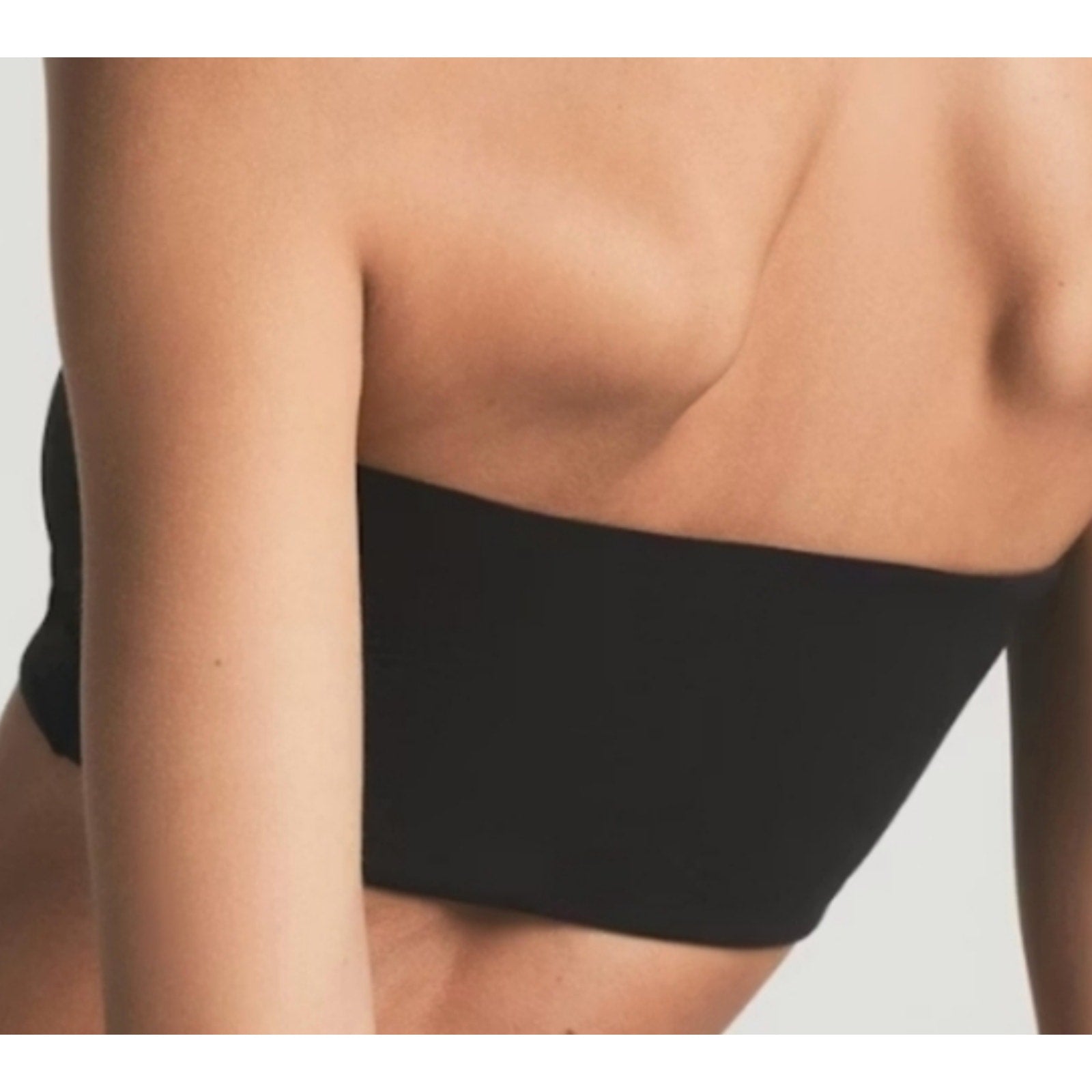 2463 SKIMS NWT FITS EVERYBODY  BANDEAU ** ONYX in LARGE