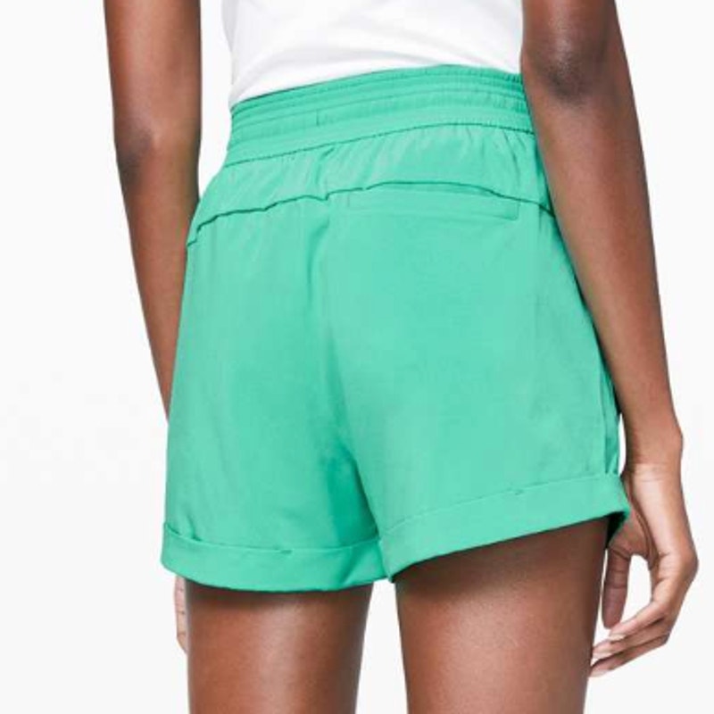 6901 Lululemon Spring Break Away Short *4-way Stretch 3" Bali Breeze Sz 10