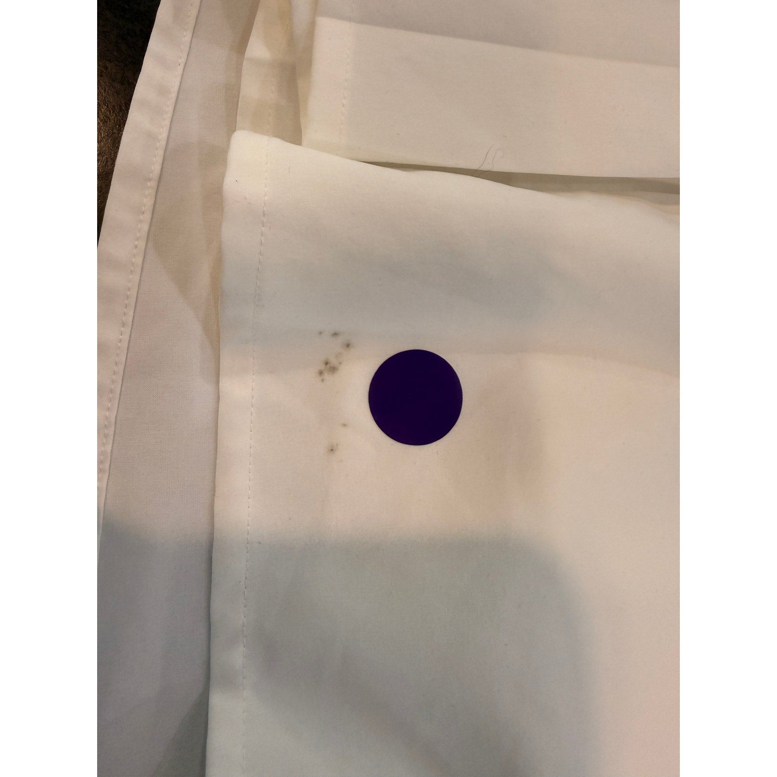 6521 LULULEMON Side-Pleat High-Rise Tennis Skirt White in Sz 8 **FLAW on Front