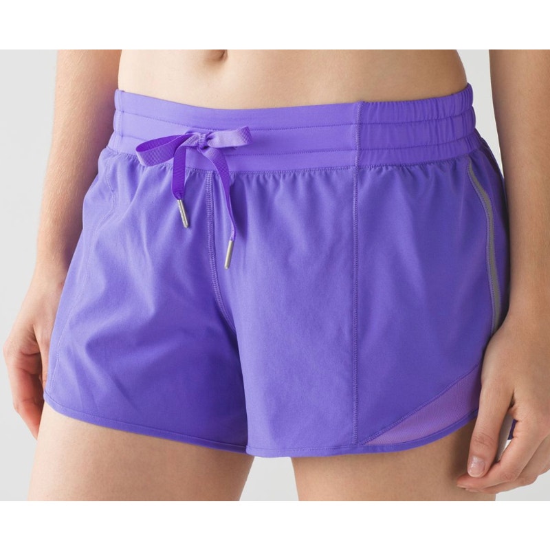 6459 Lululemon Hotty Hot Short (Long) Power Purple in Sz 6 *FLAW