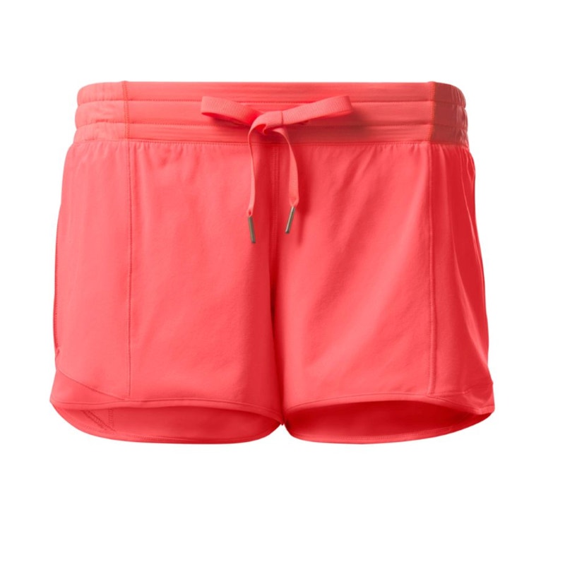 435 - Lululemon Hotty Hot Short II *Long 4" in Grapefruit Sz 4 *Spots