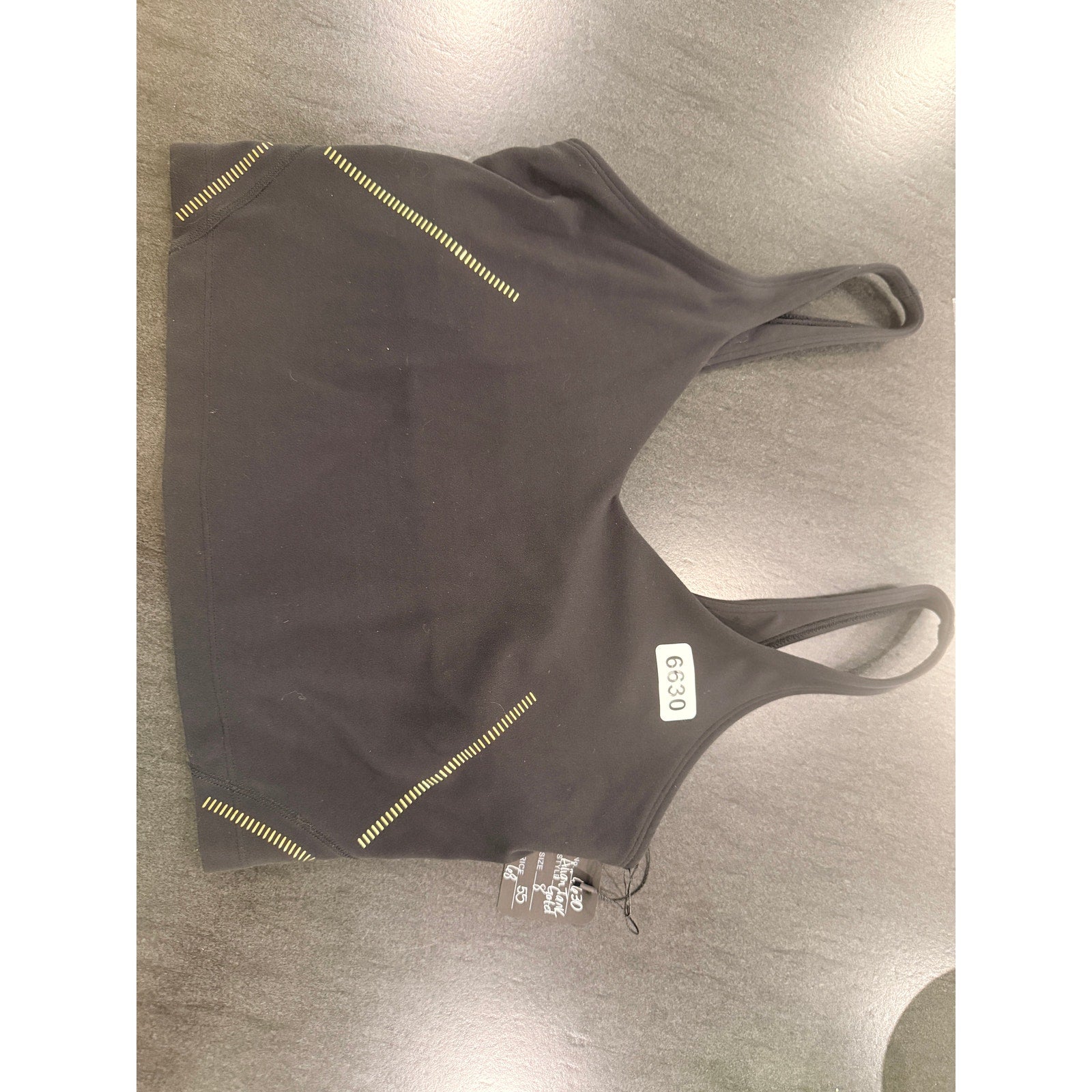 6630 - Lululemon Align™ Tank *Gold French Press in Sz 8 *SPECIAL EDITION