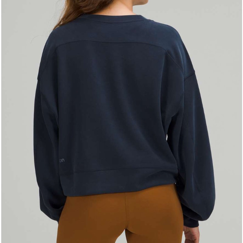 6721 Lululemon Perfectly Oversized Crew *Graphic Sz XXL P2P=31"