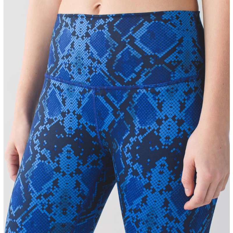 6640 LULULEMON High Times Pant *Full-On Luon Mini Ziggy Snk Pipe Dream Sz 6