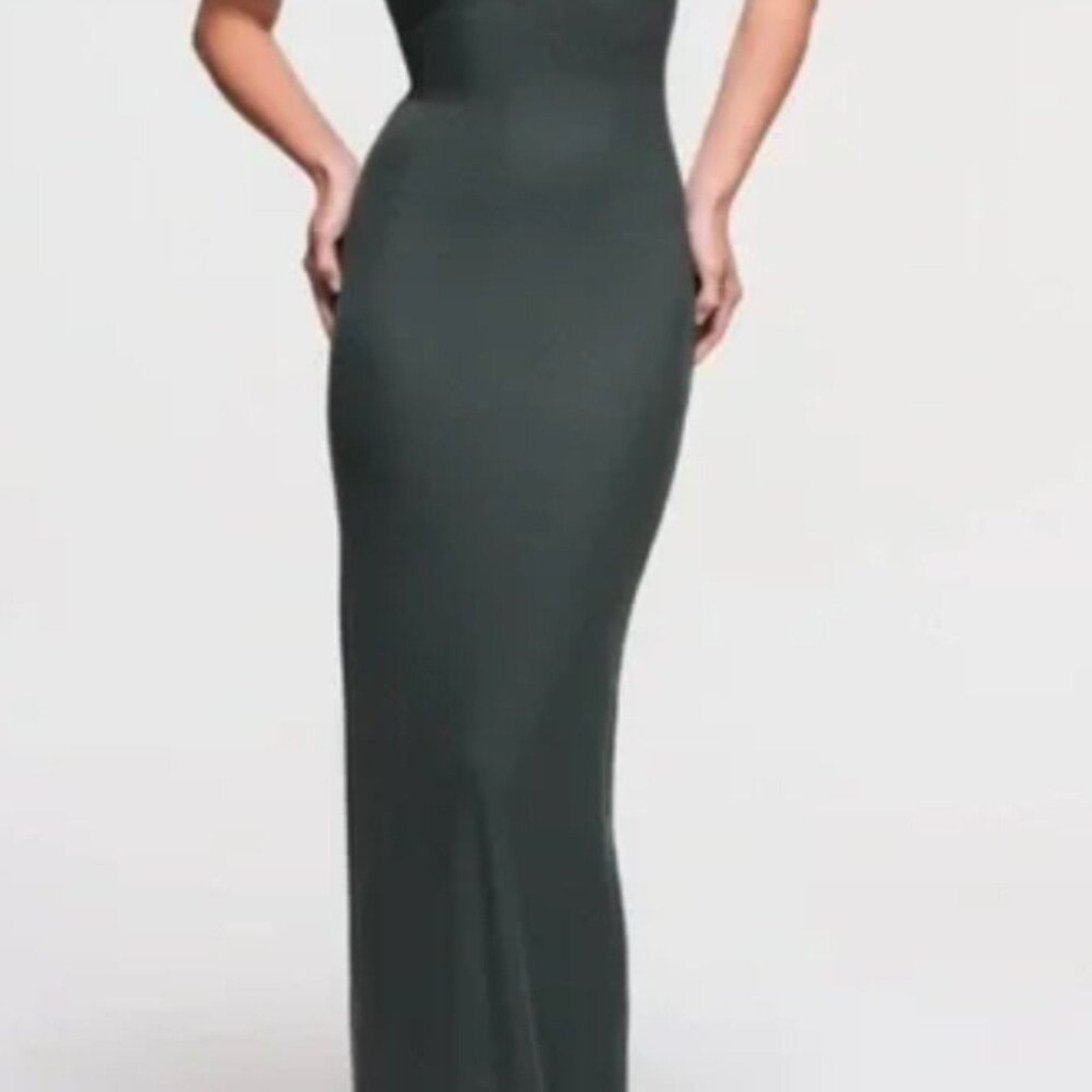 309 NWT SKIMS Soft Lounge Tube Dress in Deep Sea in XL
