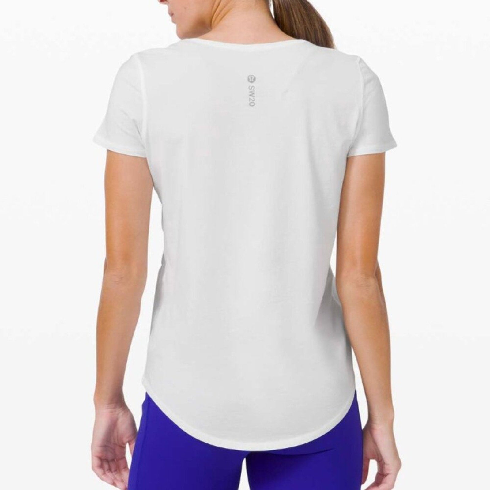 183 Lululemon Love Crew III *SeaWheeze White in M *COLLECTIBLE *RARE