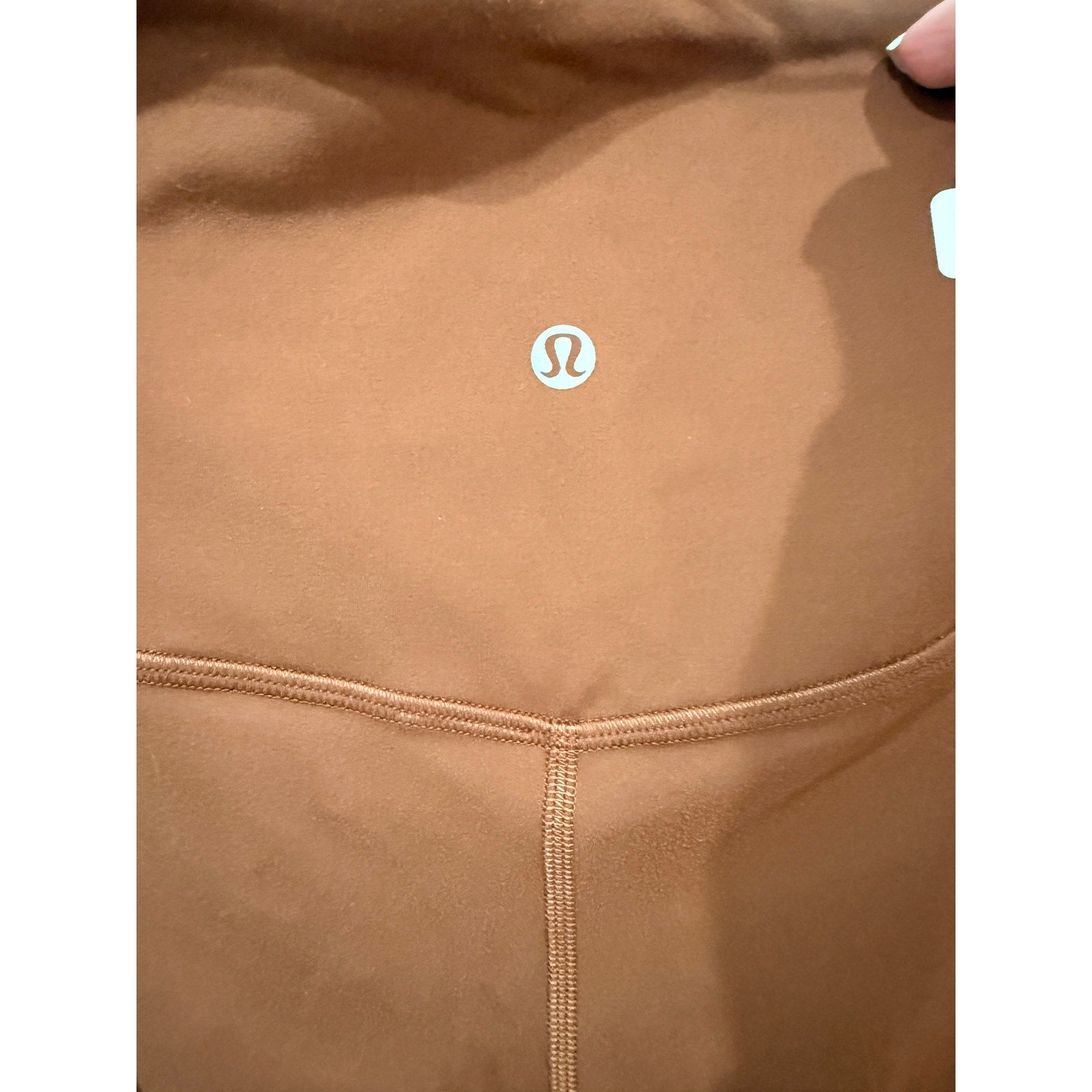 6718 LULULEMON Align High-Rise Mini Flare Pant 32" Roasted Brown Sz 12 *LOVED