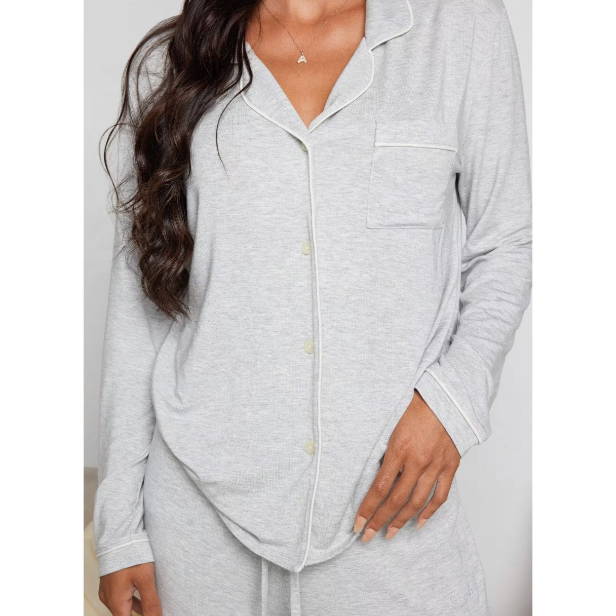 313 NEW COMFRT Luna Lounge PJ Set in MIST Sz M