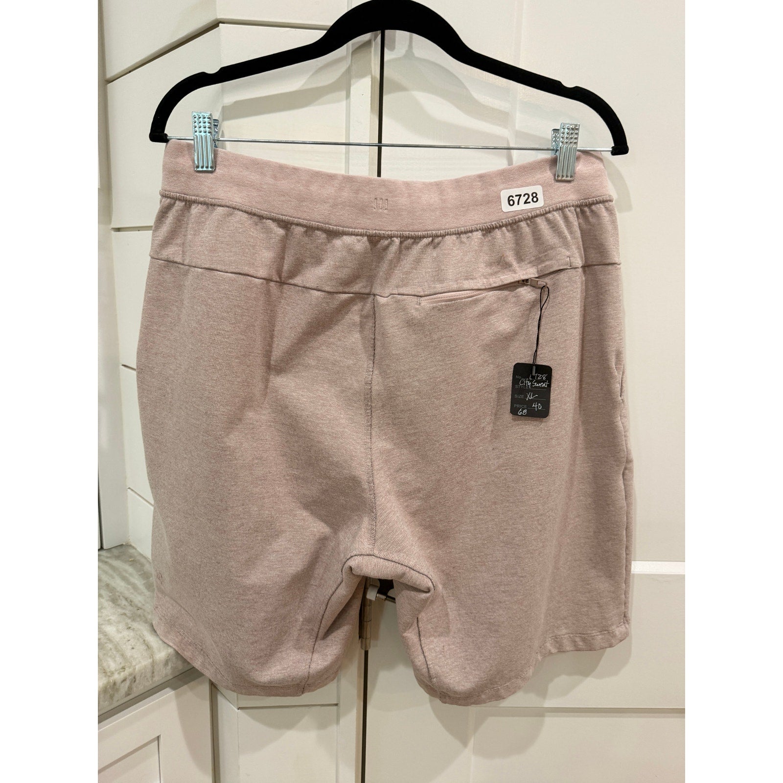 6728- LULULEMON City Sweat Short French Terry 9" Sz XL *MILD FLAW