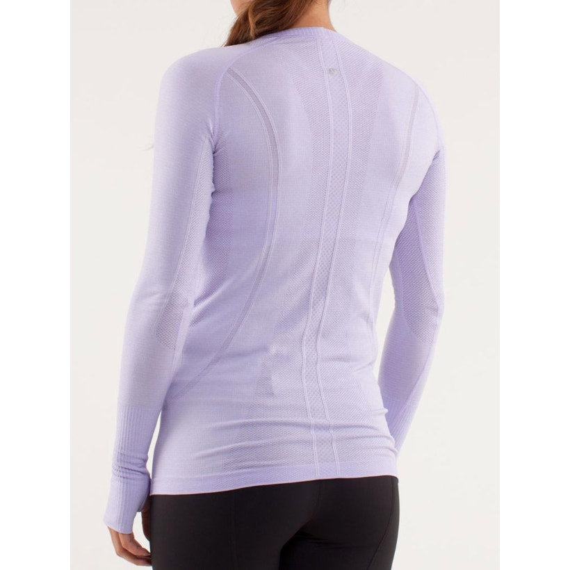 6042 - LULULEMON RUN: Swiftly Tech Long Sleeve Crew Sz 8 *FLAW