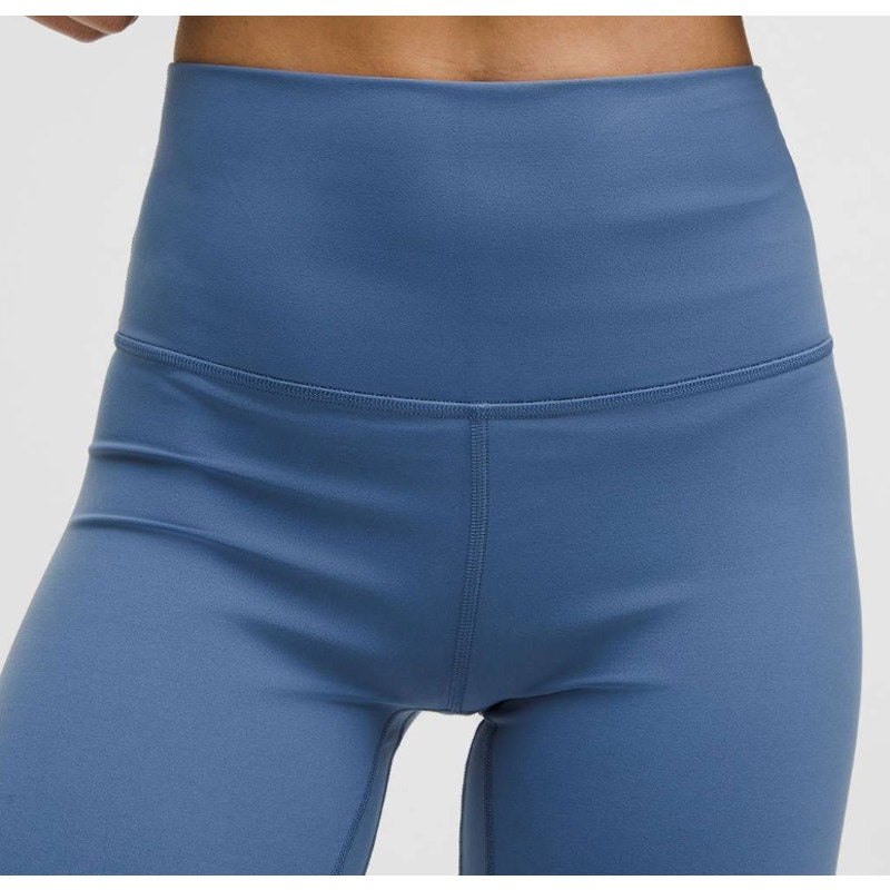 6888 NWT Lululemon Align High-Rise Short 6" Washed Denim Sz 4